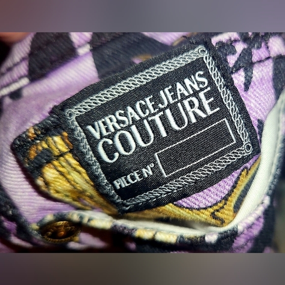 Versace Jeans Couture Baroque Monogram Pants - Picture 5 of 8